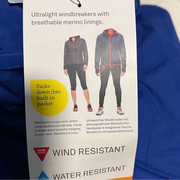 Icebreaker Royal blue Rush vest - Picture 5 of 7